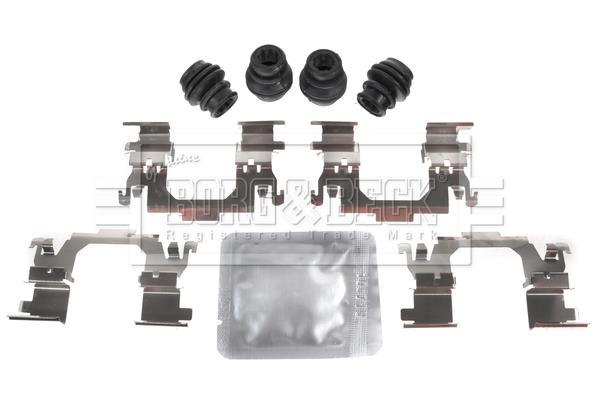 Kit d'accessoires pour plaquette de frein à disque BORG & BECK ref. BBK1658