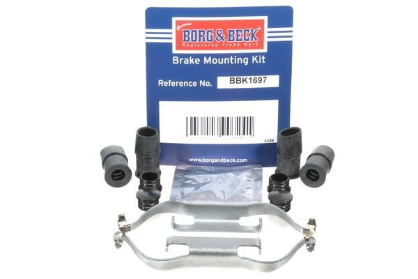 Kit d'accessoires pour plaquette de frein à disque BORG & BECK ref. BBK1697