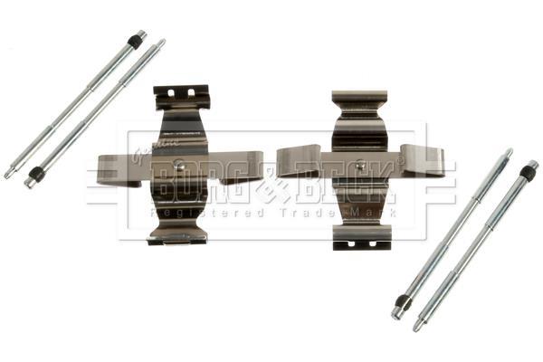 Kit d'accessoires pour plaquette de frein à disque BORG & BECK ref. BBK1708