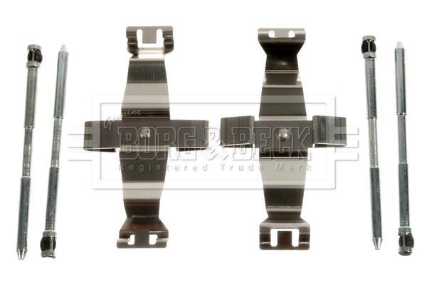 Kit d'accessoires pour plaquette de frein à disque BORG & BECK ref. BBK1721