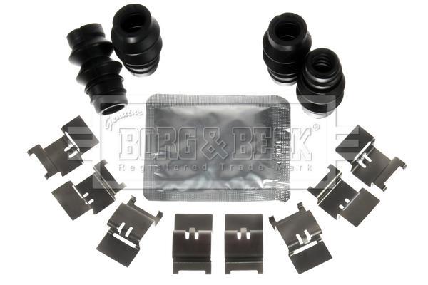 Kit d'accessoires pour plaquette de frein à disque BORG & BECK ref. BBK1730