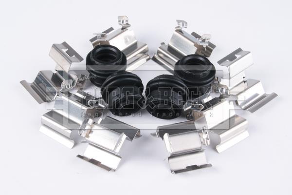 Kit acessórios de pastilhas de travão BORG & BECK ref. BBK1751