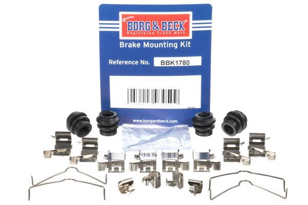 Kit d'accessoires pour plaquette de frein à disque BORG & BECK ref. BBK1780
