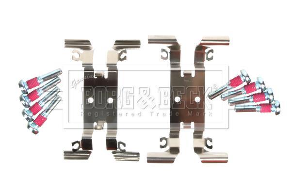 Kit d'accessoires pour plaquette de frein à disque BORG & BECK ref. BBK1784