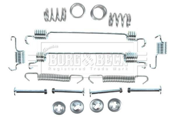 Kit d'accessoires pour plaquette de frein à disque BORG & BECK ref. BBK6048