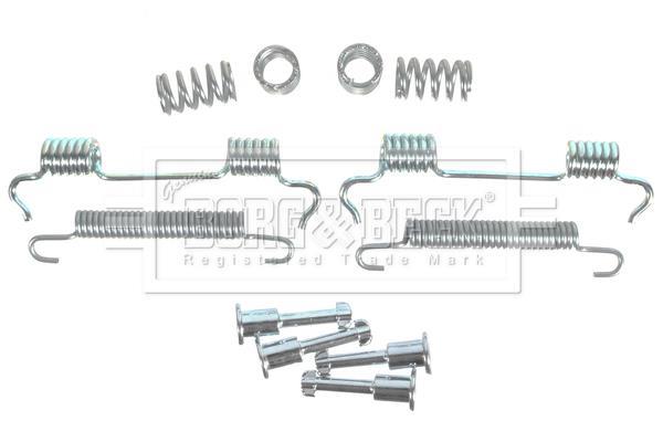 Kit d'accessoires pour plaquette de frein à disque BORG & BECK ref. BBK6136