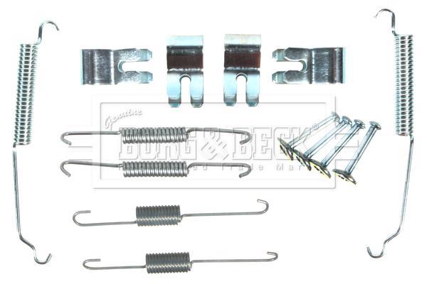 Kit d'accessoires pour plaquette de frein à disque BORG & BECK ref. BBK6316