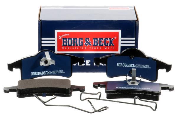Jeu de 4 plaquettes de frein BORG & BECK ref. BBP1782