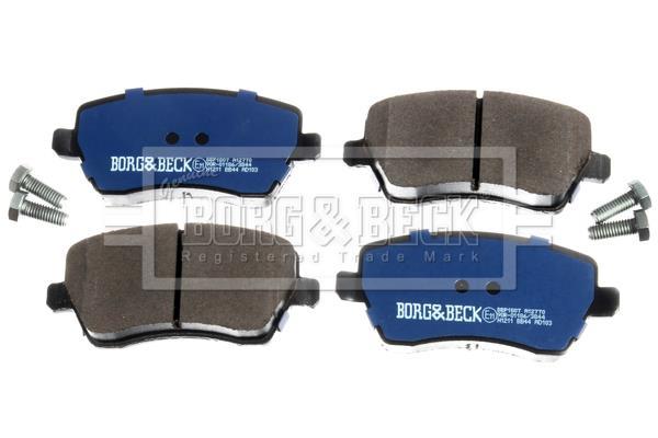 Jeu de 4 plaquettes de frein BORG & BECK ref. BBP1807