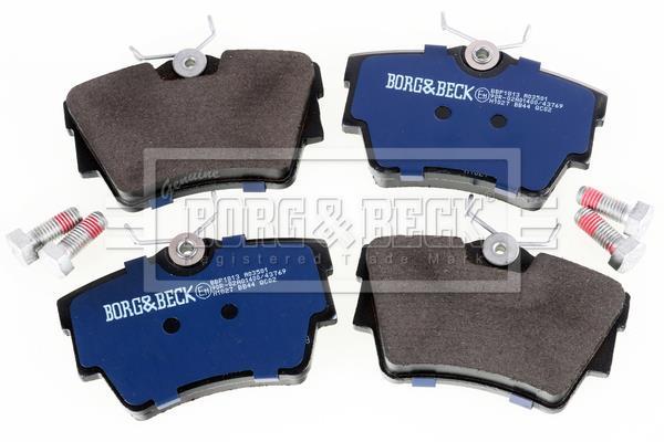 Jeu de 4 plaquettes de frein BORG & BECK ref. BBP1813