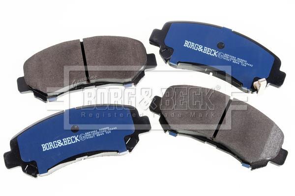 Jeu de 4 plaquettes de frein BORG & BECK ref. BBP2084