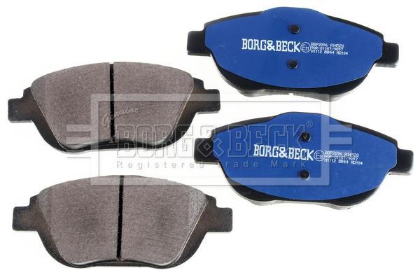 Juego de 4 pastillas de freno (Almohadilla de freno) BORG & BECK ref. BBP2096