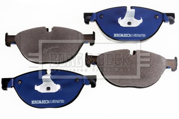 Jeu de 4 plaquettes de frein BORG & BECK ref. BBP2218
