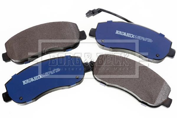 Jeu de 4 plaquettes de frein BORG & BECK ref. BBP2266