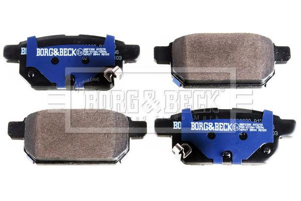Jeu de 4 plaquettes de frein BORG & BECK ref. BBP2300