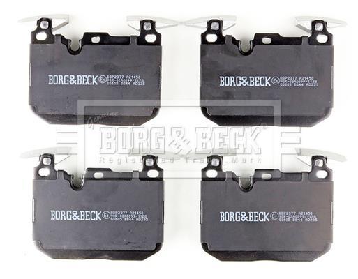 Jeu de 4 plaquettes de frein BORG & BECK BBP2377