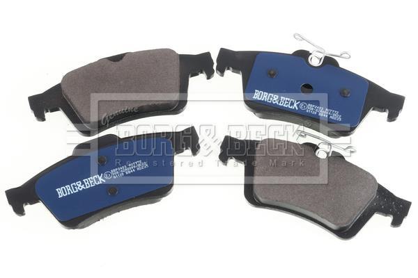 Juego de 4 pastillas de freno (Almohadilla de freno) BORG & BECK ref. BBP2403