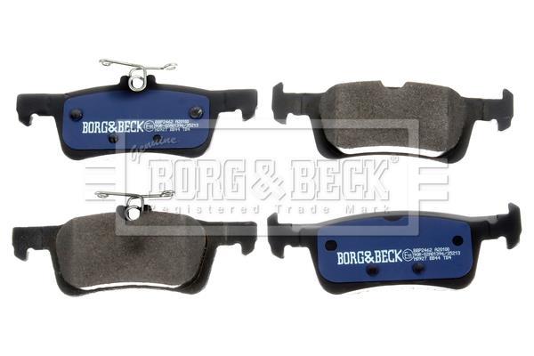 Jeu de 4 plaquettes de frein BORG & BECK ref. BBP2462