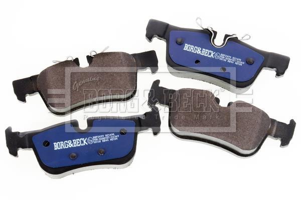 Jeu de 4 plaquettes de frein BORG & BECK ref. BBP2499