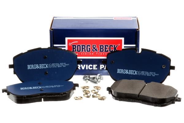 Jeu de 4 plaquettes de frein BORG & BECK ref. BBP2546