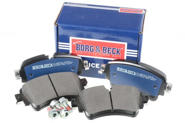 Jeu de 4 plaquettes de frein BORG & BECK ref. BBP2577