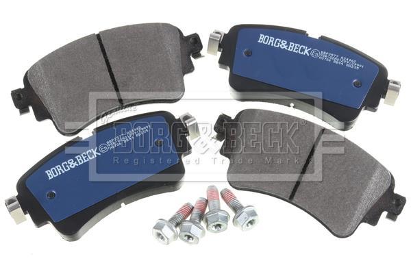 Jeu de 4 plaquettes de frein BORG & BECK ref. BBP2577
