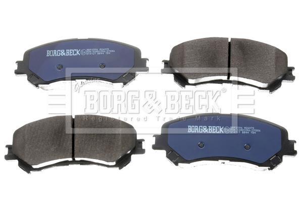 Jeu de 4 plaquettes de frein BORG & BECK BBP2596