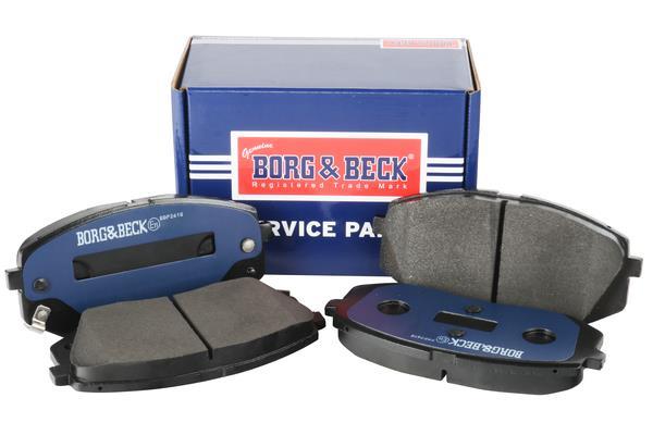 Jeu de 4 plaquettes de frein BORG & BECK ref. BBP2618