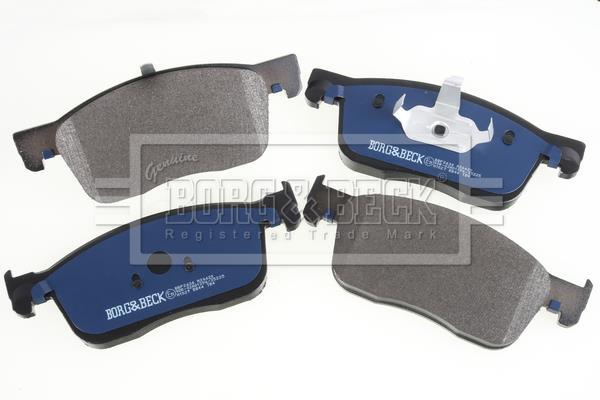 Jeu de 4 plaquettes de frein BORG & BECK ref. BBP2634