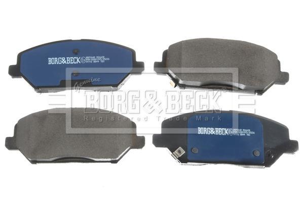 Jeu de 4 plaquettes de frein BORG & BECK ref. BBP2640