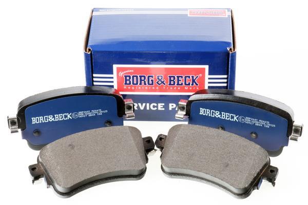 Jeu de 4 plaquettes de frein BORG & BECK ref. BBP2641