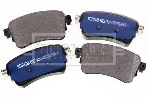 Jeu de 4 plaquettes de frein BORG & BECK ref. BBP2641
