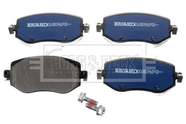 Jeu de 4 plaquettes de frein BORG & BECK ref. BBP2663