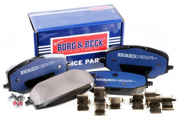 Jeu de 4 plaquettes de frein BORG & BECK ref. BBP2939
