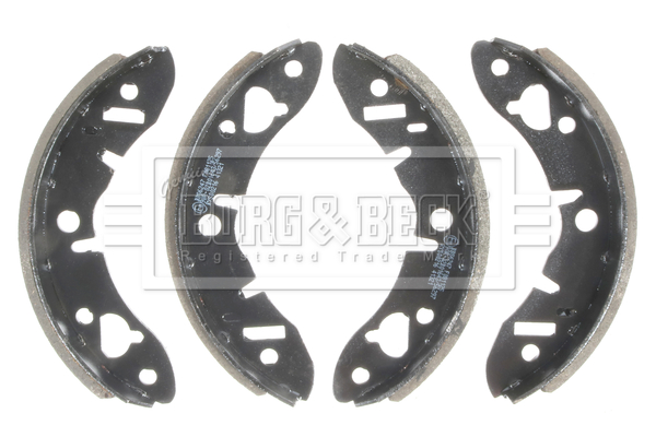Jeu de 4 mâchoires de frein (Garniture de frein à tambour) BORG & BECK BBS6247
