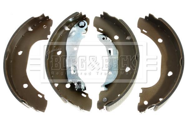 Jeu de 4 mâchoires de frein (Garniture de frein à tambour) BORG & BECK BBS6339