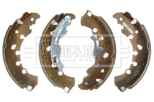 Jeu de 4 mâchoires de frein (Garniture de frein à tambour) BORG & BECK BBS6364