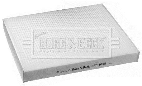 Filtre d'habitacle (Filtre à pollen) BORG & BECK ref. BFC1035