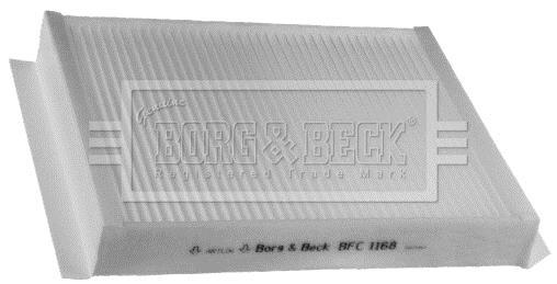 Filtre d'habitacle (Filtre à pollen) BORG & BECK  ref. BFC1168