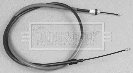 Câble de frein à main (Câble de frein à main) BORG & BECK BKB2398