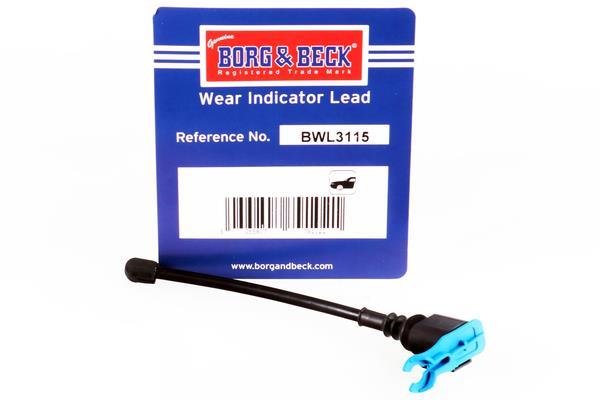 Indicador de desgaste , pastilhas de travão BORG & BECK ref. BWL3115