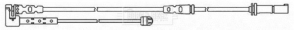 Contacteur de témoin d'usure (Témoin d'usure plaquettes) BORG & BECK ref. BWL3142
