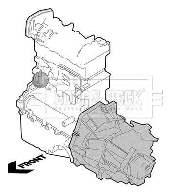 Soporte, motor BORG & BECK ref. BEM4418