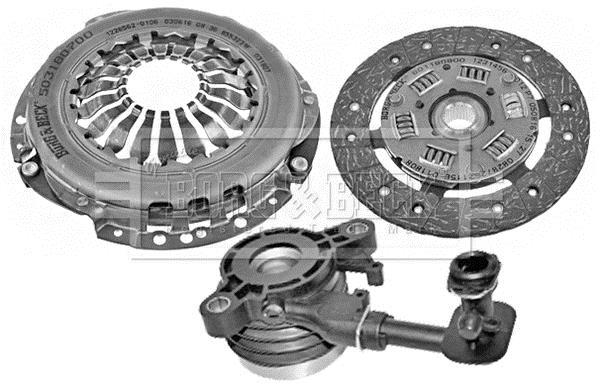 Kit embraiagem BORG & BECK ref. HKT1196