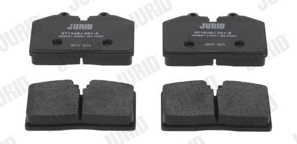 Jeu de 4 plaquettes de frein JURID ref. 571348J