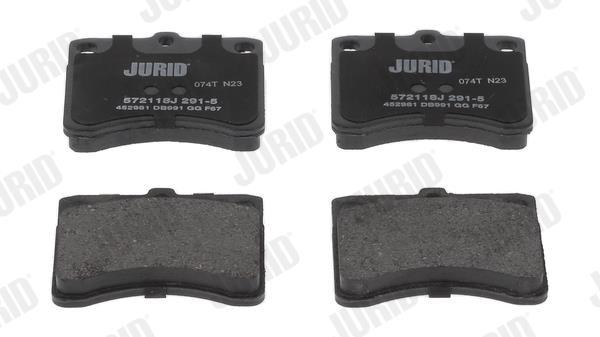 Jogo de 4 pastilhas de travão JURID ref. 572118J
