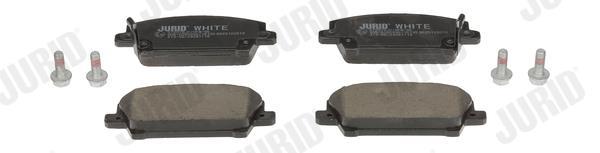 Jeu de 4 plaquettes de frein JURID ref. 572579JC