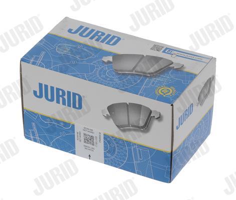 Jogo de 4 pastilhas de travão JURID ref. 574289J
