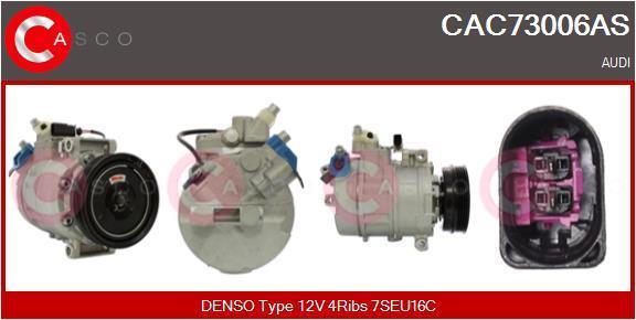 Compresor, aire acondicionado CASCO SRL ref. CAC73006AS