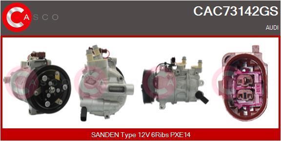 Compressor de climatização CASCO SRL ref. CAC73142GS